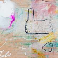 Wolfgang Kschwendt: "Im Feld Mit Bedacht", 60 x 40 cm