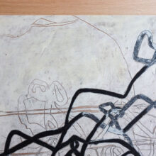 Wolfgang Kschwendt: "Feldschritt 1 - 4", 2024