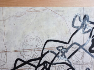 Wolfgang Kschwendt: "Feldschritt 1 - 4", 2024