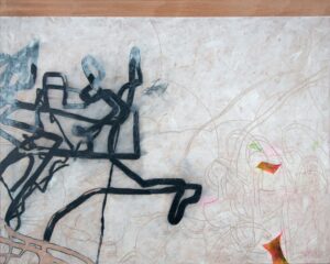 Wolfgang Kschwendt: "Feldschritt 2", 2024