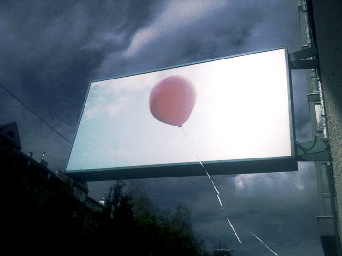 Roter Ballon