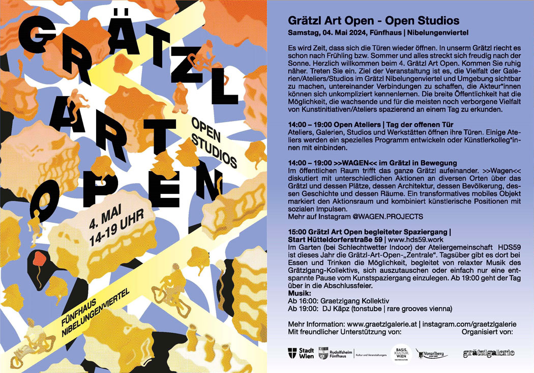 Poster Grätzl Art Open 2024
