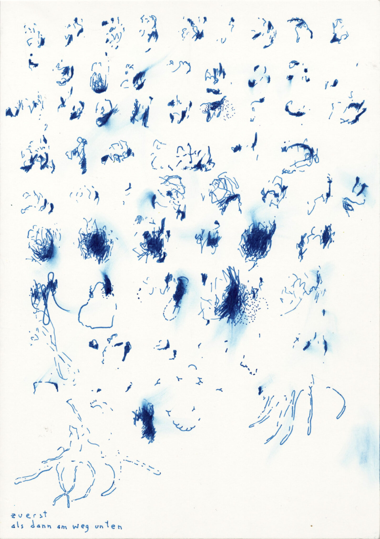 Picture by Wolfgang Kschwendt: „Zuerst“, DINA4, 2026